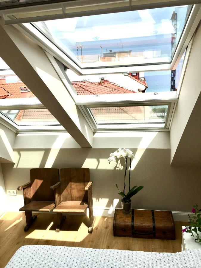 Atico Marques Vistas Al Mar - Garaje Opcional Appartement Gijón Buitenkant foto