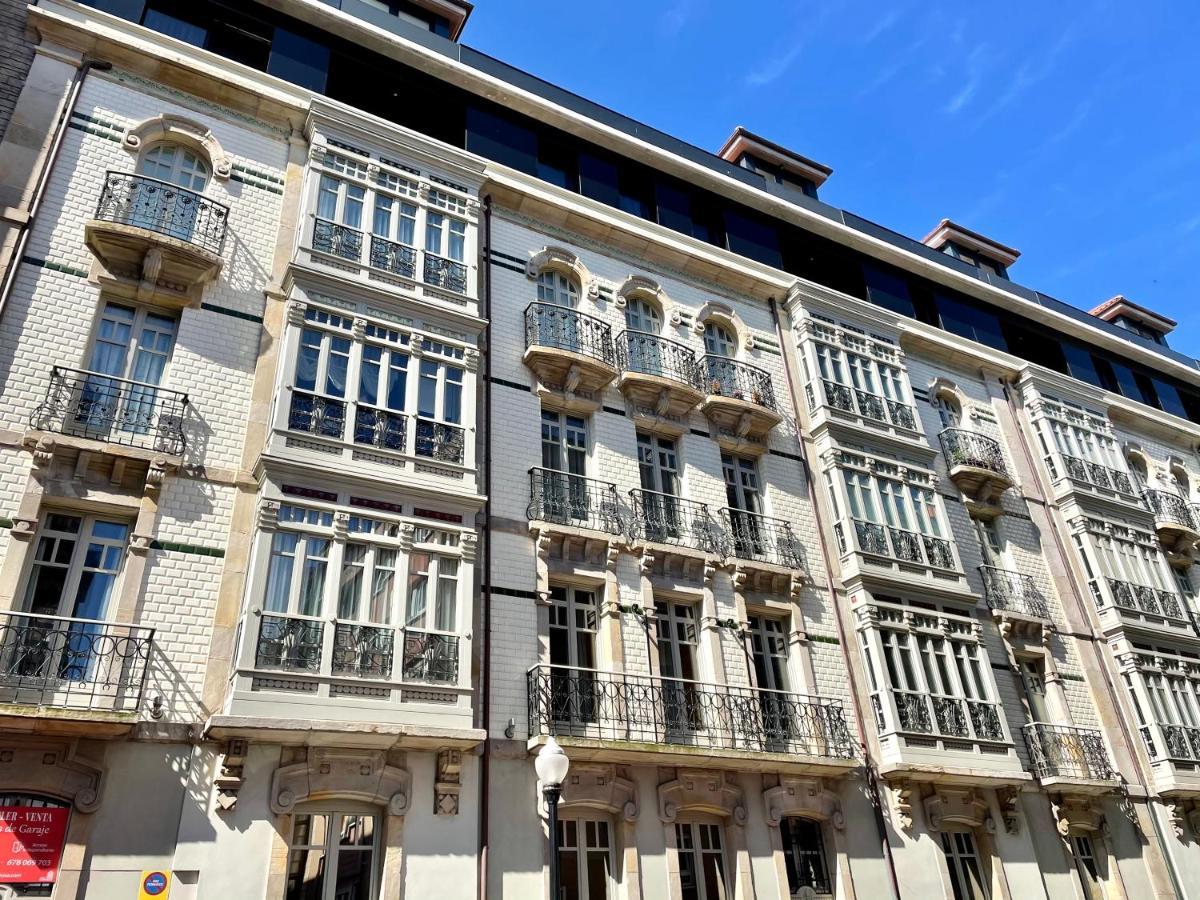 Atico Marques Vistas Al Mar - Garaje Opcional Appartement Gijón Buitenkant foto